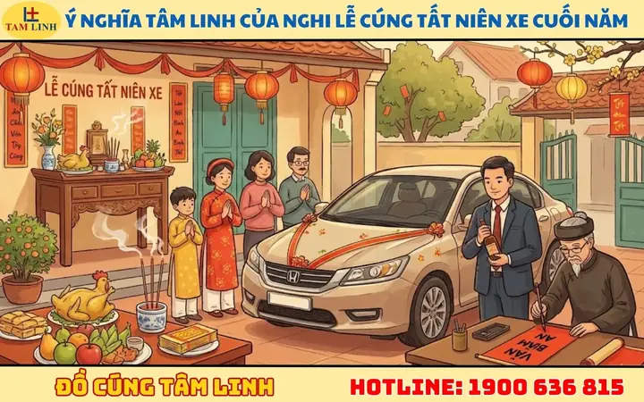 Bài Cúng Tất Niên Xe Ô Tô