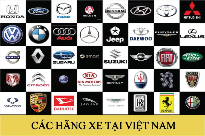 Các Hãng Xe Ô Tô Thông Dụng Hàng Đầu Tại Việt Nam Các Hãng Xe Ô Tô Thông Dụng Hàng Đầu Tại Việt Nam