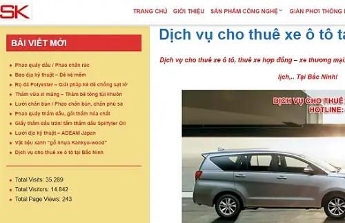 Top 5 Công Ty Cho Thuê Xe Ô Tô Du Lịch Uy Tín Tại Bắc Ninh 2026 Top 5 Công Ty Cho Thuê Xe Ô Tô Du Lịch Uy Tín Tại Bắc Ninh 2026