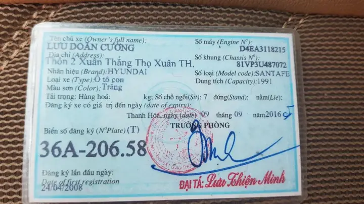 Đăng Ký Xe Ô Tô Ở Đâu