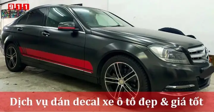 Giá Dán Decal Xe Ô Tô: Bảng Giá Chi Tiết Và Các Yếu Tố Ảnh Hưởng
