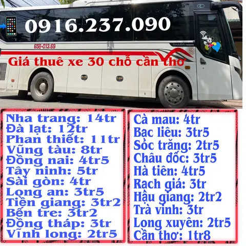 Giá Thuê Xe Ô Tô 30 Chỗ Giá Thuê Xe Ô Tô 30 Chỗ