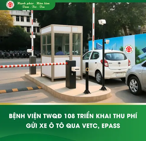 Hướng Dẫn Gửi Xe Ô Tô Tự Động Tại Bệnh Viện 108 Hướng Dẫn Gửi Xe Ô Tô Tự Động Tại Bệnh Viện 108