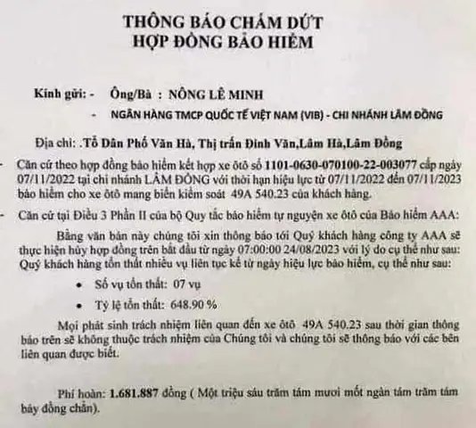 Hợp Đồng Bảo Hiểm Vật Chất Xe Ô Tô Hợp Đồng Bảo Hiểm Vật Chất Xe Ô Tô