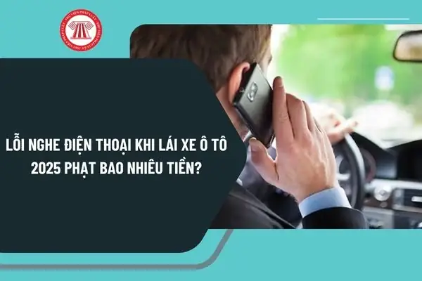 Lỗi Nghe Điện Thoại Khi Lái Xe Ô Tô