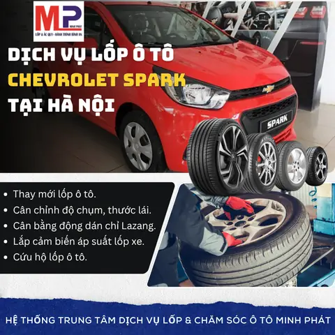 Lốp Ô Tô Chevrolet Spark: Hướng Dẫn Chọn Size & Thương Hiệu Tối Ưu Lốp Ô Tô Chevrolet Spark: Hướng Dẫn Chọn Size & Thương Hiệu Tối Ưu