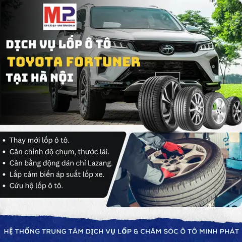 Lốp Ô Tô Toyota Fortuner: Bảng Kích Cứ Chuẩn, Lựa Chọn Thông Minh & Khuyến Nghị Chuyên Gia Lốp Ô Tô Toyota Fortuner: Bảng Kích Cứ Chuẩn, Lựa Chọn Thông Minh & Khuyến Nghị Chuyên Gia