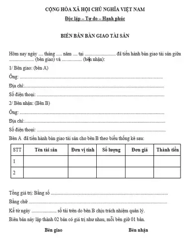 Mẫu Giấy Biên Nhận Thế Chấp Xe Ô Tô: Hướng Dẫn Chi Tiết Từ A Đến Z
