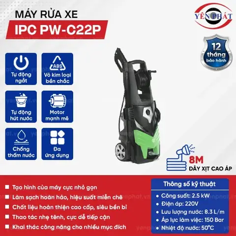 Máy Rửa Xe Ô Tô Mini Ipc Pw-c22p: Đánh Giá Chi Tiết Và Bí Quyết Sử Dụng