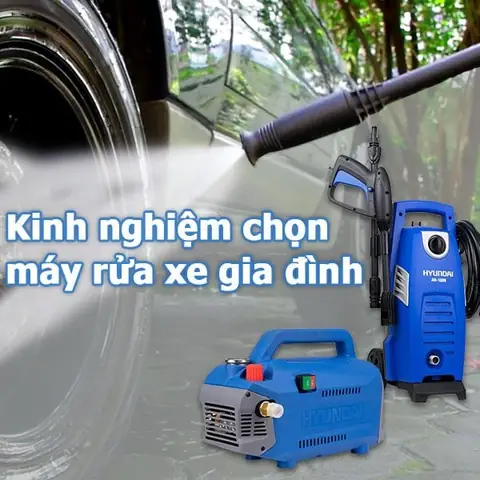 Top 5 Máy Rửa Xe Ô Tô Tại Nhà Đáng Mua Nhất