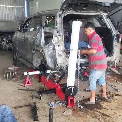Hướng Dẫn Chi Tiết Cách Nắn Khung Xe Ô Tô Đúng Kỹ Thuật