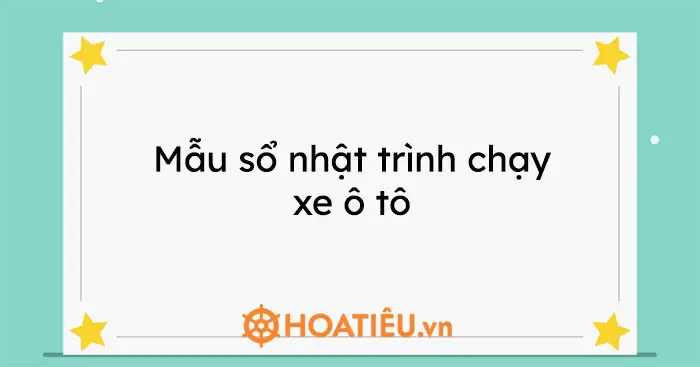 Nhật Trình Xe Ô Tô 2026: Bí Quyết Quản Lý Và Bảo Dưỡng Xe Hiệu Quả Nhật Trình Xe Ô Tô 2026: Bí Quyết Quản Lý Và Bảo Dưỡng Xe Hiệu Quả