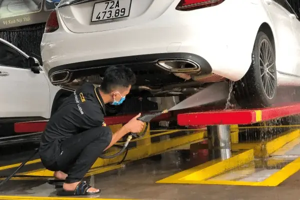 Quy Trình Rửa Xe Ô Tô Chuyên Nghiệp Từ A Đến Z