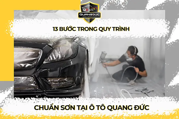 Quy Trình Sơn Xe Ô Tô Quy Trình Sơn Xe Ô Tô