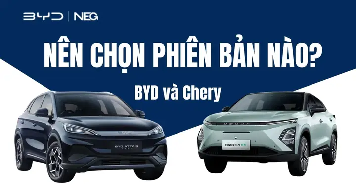 So Sánh Chi Tiết Xe Ô Tô Điện Byd Atto 3 Và Chery Omoda E5: Đâu Là Lựa Chọn Thông Minh Năm 2026?