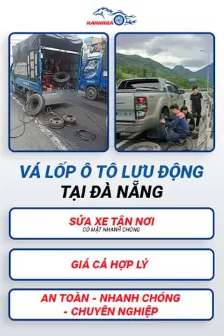 Vá Xe Ô Tô Di Động Đà Nẵng Vá Xe Ô Tô Di Động Đà Nẵng