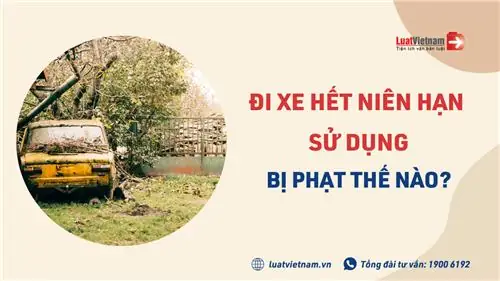 Niên Hạn Sử Dụng Xe Ô Tô Và Hậu Quả Khi Hết Hạn Niên Hạn Sử Dụng Xe Ô Tô Và Hậu Quả Khi Hết Hạn