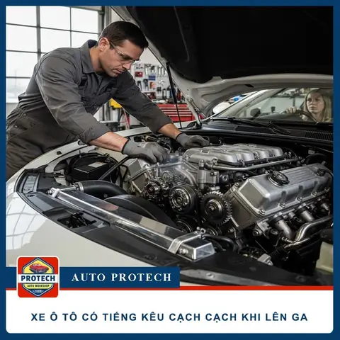 Xe Ô Tô Kêu Cạch Cạch Khi Lên Ga: Nguyên Nhân & Cách Khắc Phục Chi Tiết