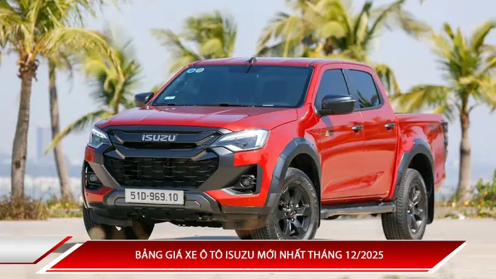 Bảng Giá Xe Isuzu Mới Nhất Tháng 2/2026: Cập Nhật Chi Tiết Từng Dòng Bảng Giá Xe Isuzu Mới Nhất Tháng 2/2026: Cập Nhật Chi Tiết Từng Dòng