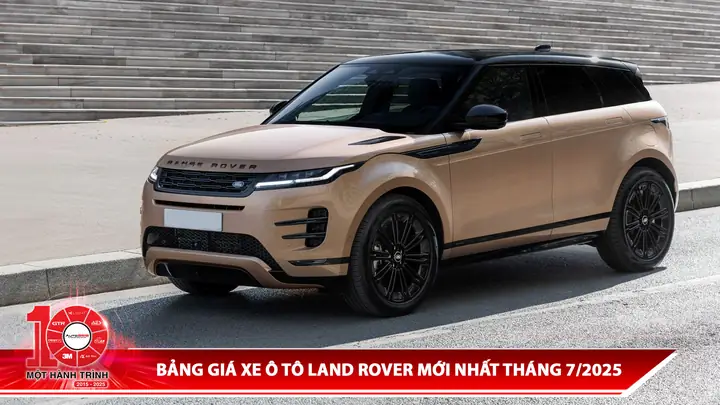 Bảng Giá Xe Land Rover Mới Nhất & Chi Tiết Từng Dòng Bảng Giá Xe Land Rover Mới Nhất & Chi Tiết Từng Dòng