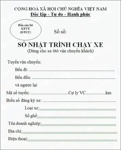 Bảng Kê Lịch Trình Xe Ô Tô: Hướng Dẫn Từ A Đến Z Bảng Kê Lịch Trình Xe Ô Tô: Hướng Dẫn Từ A Đến Z