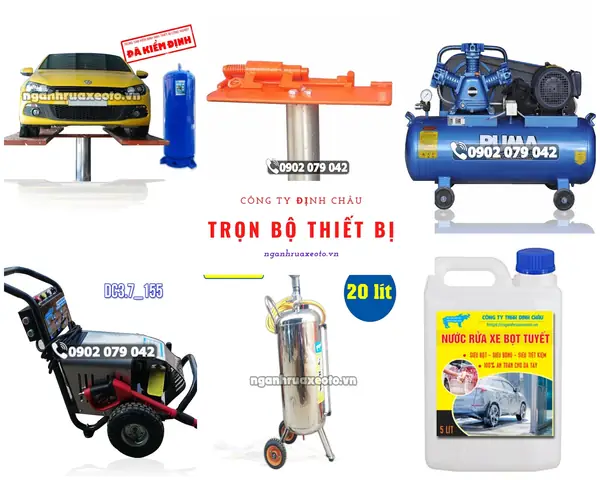 Báo Giá Máy Rửa Xe Ô Tô: Bảng Chi Tiết Từng Thiết Bị & Tổng Đầu Tư 2026 Báo Giá Máy Rửa Xe Ô Tô: Bảng Chi Tiết Từng Thiết Bị & Tổng Đầu Tư 2026