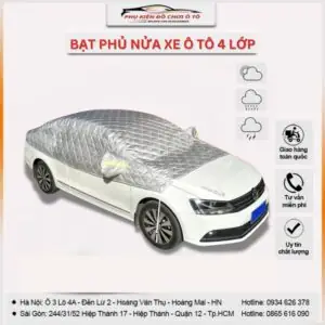Bạt Phủ Xe Ô Tô 4 Chỗ Bạt Phủ Xe Ô Tô 4 Chỗ