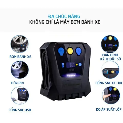 Bơm Mini Xe Ô Tô Michelin Bơm Mini Xe Ô Tô Michelin