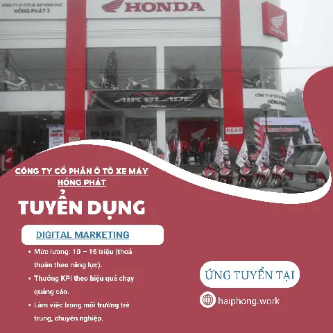 Công Ty Cổ Phần Ô Tô Xe Máy Hồng Phát Công Ty Cổ Phần Ô Tô Xe Máy Hồng Phát