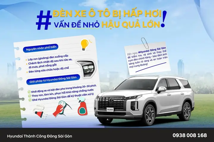 Đèn Ô Tô Bị Hấp Hơi: Nguyên Nhân & Cách Khắc Phục Từ A-z Đèn Ô Tô Bị Hấp Hơi: Nguyên Nhân & Cách Khắc Phục Từ A-z