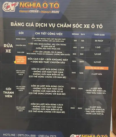 Bảng Giá Dọn Nội Thất Xe Ô Tô 2026: Chi Phí Tham Khảo Từng Loại Xe Bảng Giá Dọn Nội Thất Xe Ô Tô 2026: Chi Phí Tham Khảo Từng Loại Xe