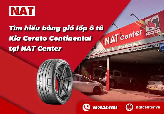 Giá Lốp Continental Cho Kia Cerato: Cập Nhật Chi Tiết & Lời Khuyên Mua Thông Minh Giá Lốp Continental Cho Kia Cerato: Cập Nhật Chi Tiết & Lời Khuyên Mua Thông Minh