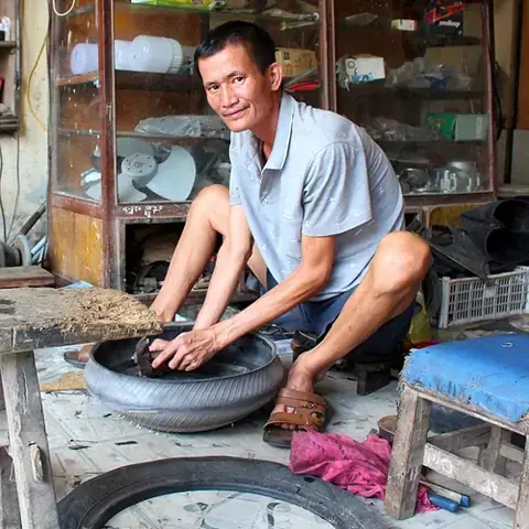 Cách Làm Chậu Hoa Từ Lốp Xe Ô Tô: Hướng Dẫn Chi Tiết Từ A-z