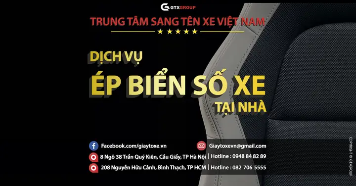 Làm Khung Biển Số Xe Ô Tô