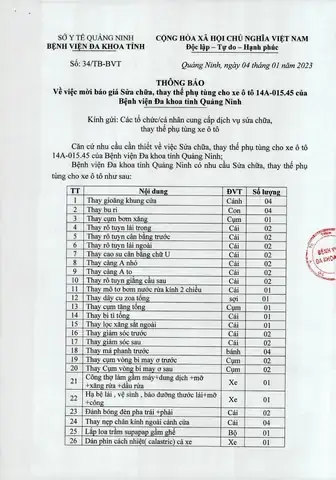 Mẫu Báo Giá Sửa Chữa Xe Ô Tô Chuẩn Mực: Bí Quyết Minh Bạch Cho Gara & Khách Hàng Mẫu Báo Giá Sửa Chữa Xe Ô Tô Chuẩn Mực: Bí Quyết Minh Bạch Cho Gara & Khách Hàng