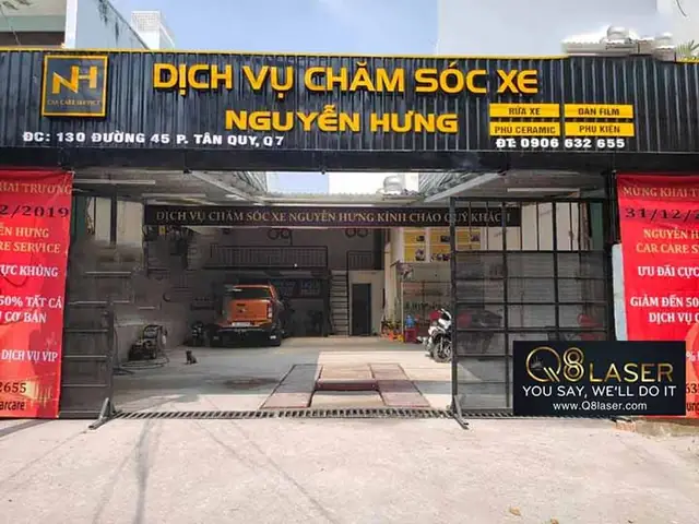 Biển Quảng Cáo Rửa Xe Ô Tô: Bí Quyết Thiết Kế Và Lựa Chọn Chất Liệu Tối Ưu