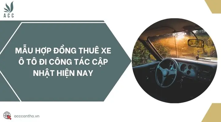Hợp Đồng Thuê Xe Ô Tô Đi Công Tác: Bảo Vệ Doanh Nghiệp Tối Ưu