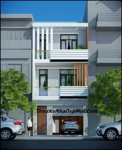 Hướng Dẫn Chi Tiết Thiết Kế Nhà Ống Có Chỗ Để Xe Ô Tô Thông Minh