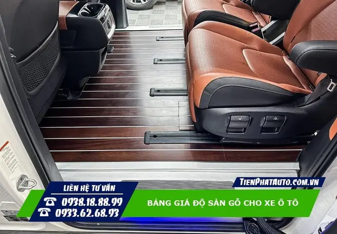Độ Sàn Gỗ Ô Tô: Tổng Hợp Chi Tiết Từ Loại Gỗ Đến Quy Trình Lắp Đặt Chuẩn