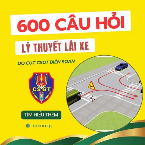 Bộ 600 Câu Hỏi Lý Thuyết Lái Xe Ô Tô 2026: Cập Nhật Mới Nhất Từ Cục Csgt