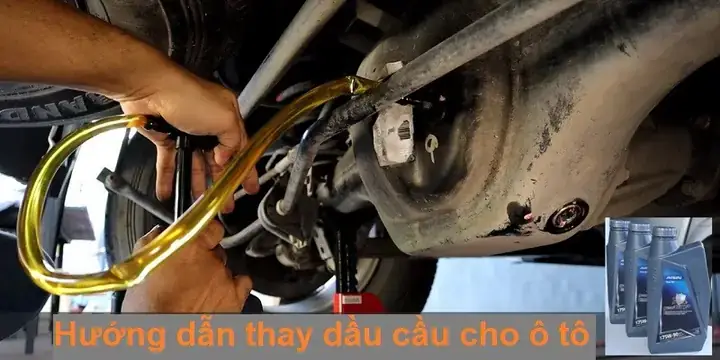 Thay Nhớt Cầu Xe Ô Tô: Hướng Dẫn Chi Tiết Từ A Đến Z Thay Nhớt Cầu Xe Ô Tô: Hướng Dẫn Chi Tiết Từ A Đến Z
