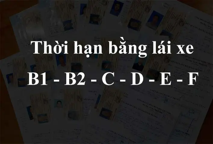 Thời Hạn Đổi Bằng Lái Xe Ô Tô B2 Thời Hạn Đổi Bằng Lái Xe Ô Tô B2