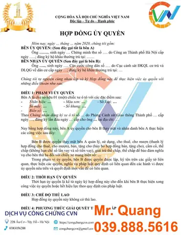 Thời Hạn Ủy Quyền Xe Ô Tô: Quy Định Chi Tiết Bạn Cần Biết Thời Hạn Ủy Quyền Xe Ô Tô: Quy Định Chi Tiết Bạn Cần Biết