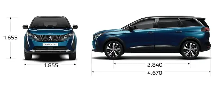 Thông Số Kỹ Thuật Xe Ô Tô Peugeot 5008 Thông Số Kỹ Thuật Xe Ô Tô Peugeot 5008