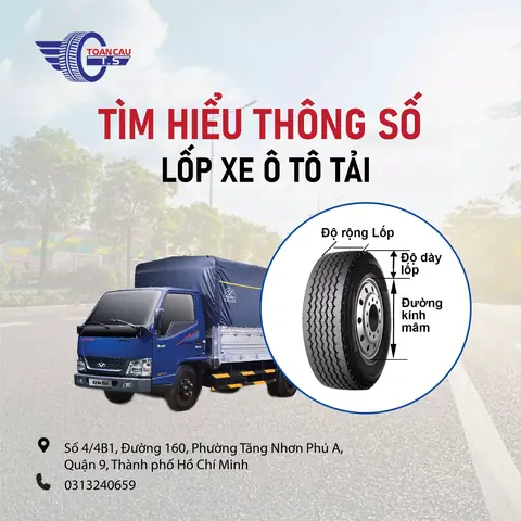 Thông Số Lốp Xe Ô Tô Tải: Hướng Dẫn Đọc Hiểu Chi Tiết Thông Số Lốp Xe Ô Tô Tải: Hướng Dẫn Đọc Hiểu Chi Tiết