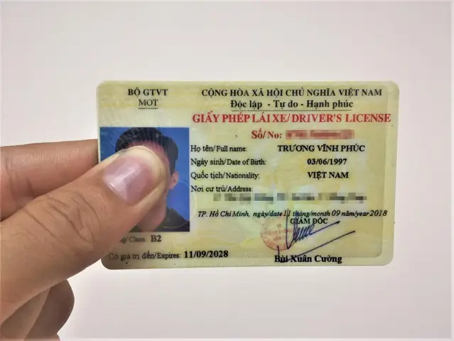 Thông Tin Giấy Phép Lái Xe Ô Tô Thông Tin Giấy Phép Lái Xe Ô Tô