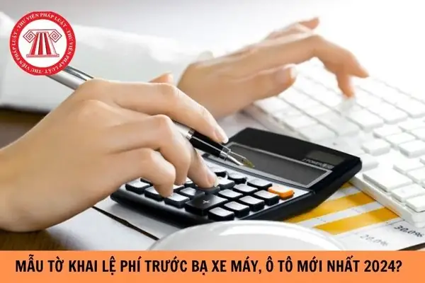 Tờ Khai Lệ Phí Trước Bạ Ô Tô: Hướng Dẫn Chi Tiết 2026 Tờ Khai Lệ Phí Trước Bạ Ô Tô: Hướng Dẫn Chi Tiết 2026