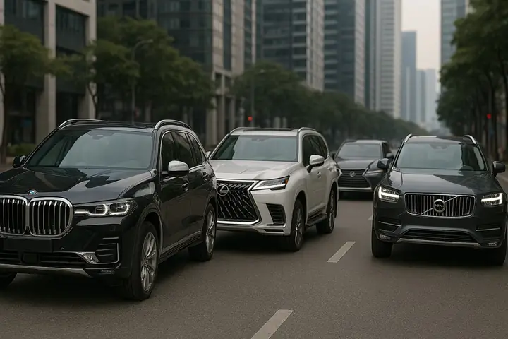 Đánh Giá Chi Tiết & Bảng So Sánh: Top 5 Xe Ô Tô 7 Chỗ Hạng Sang Đáng Mua Nhất 2026 Đánh Giá Chi Tiết & Bảng So Sánh: Top 5 Xe Ô Tô 7 Chỗ Hạng Sang Đáng Mua Nhất 2026