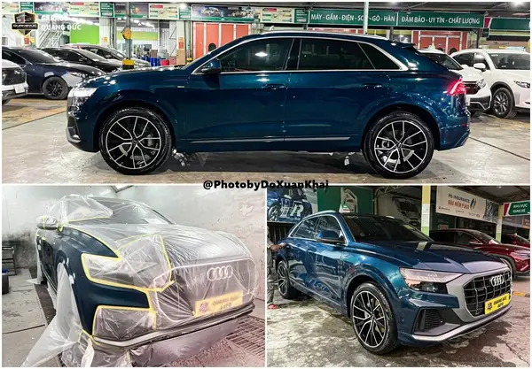 Sơn Xe Audi Q8: Quy Trình Chuẩn, Chi Phí & Lưu Ý Cho Xe Sang
