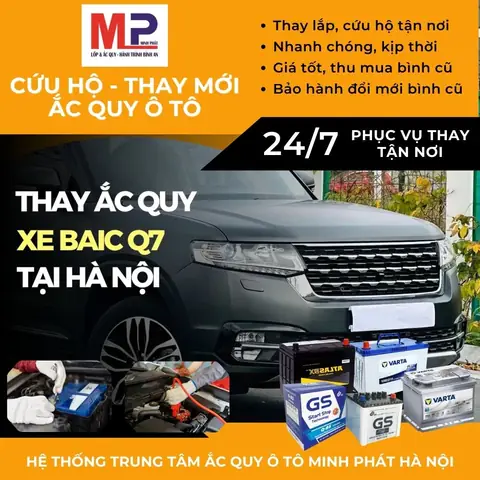 Ắc Quy Ô Tô Baic Q7: Hướng Dẫn Chi Tiết Và Lưu Ý Khi Thay Thế
